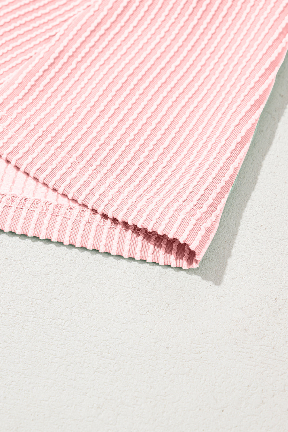 Blossom Corded Crew Neck Puff Sleeve Mini Dress Short Dresses 0205f2e1446d9a9e