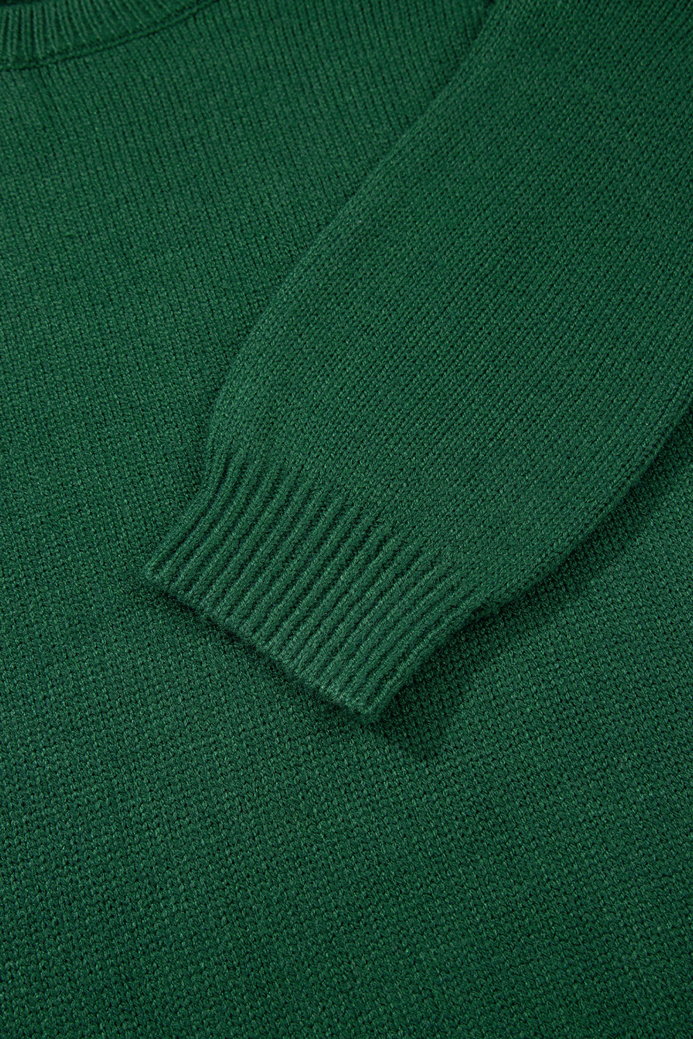 Evergreen Plain Raglan Sleeve Crew Neck Sweater Sweaters 1e84496e2bce73a8