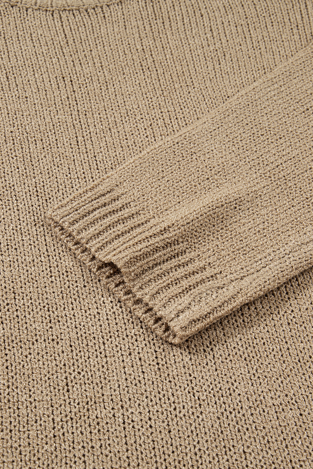 Pale Khaki Oversize Drop Shoulder Slouchy Sweater Dress Sweater Dresses 349b19ac342ddca6