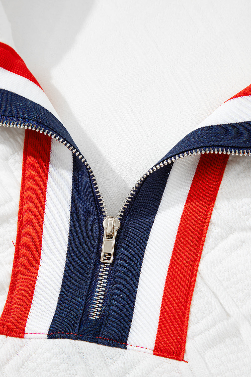 White Pop of Color Neckline Plaid Textured Puff Sleeve Mini Dress Short Dresses 4b19e7ca8f8d3be7