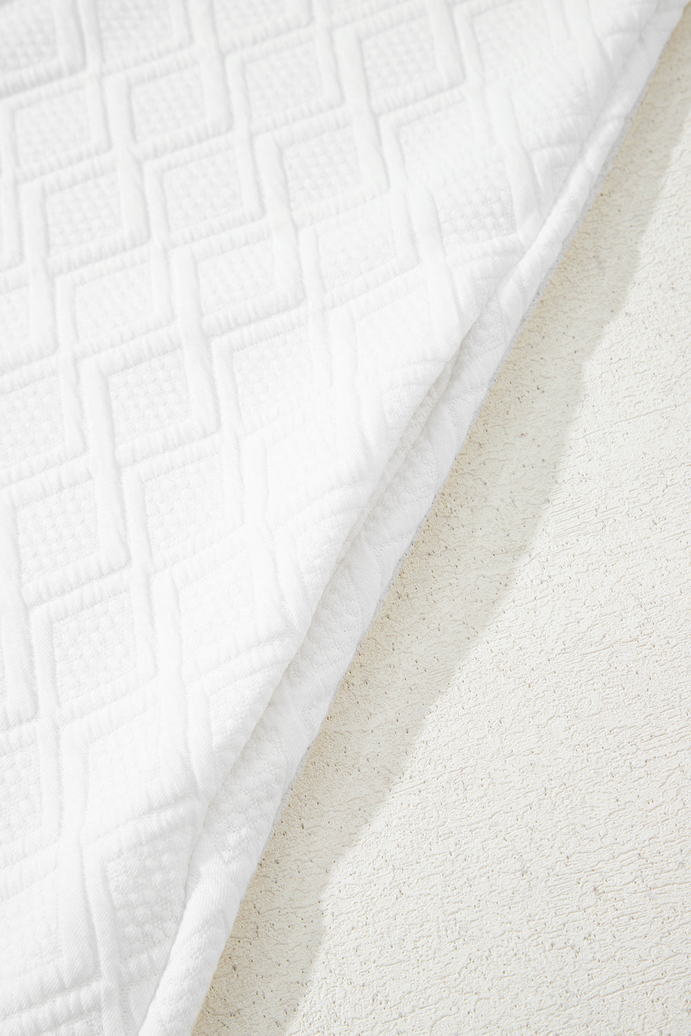 White Pop of Color Neckline Plaid Textured Puff Sleeve Mini Dress Short Dresses 4cffb49d02ce2de0