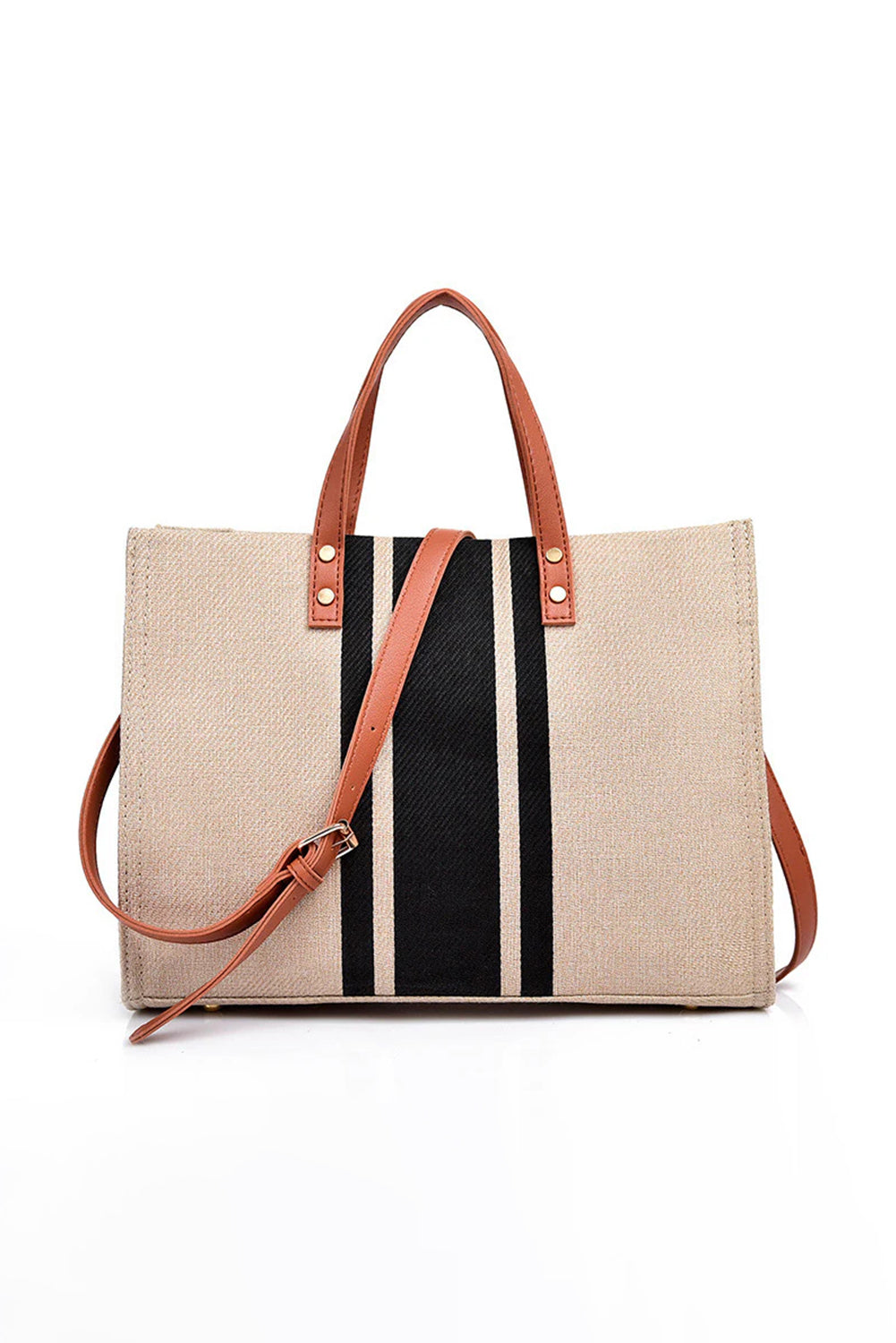 Black Large Striped Shoulder Bag Shoulder Bag 4ed2133d01a88c18