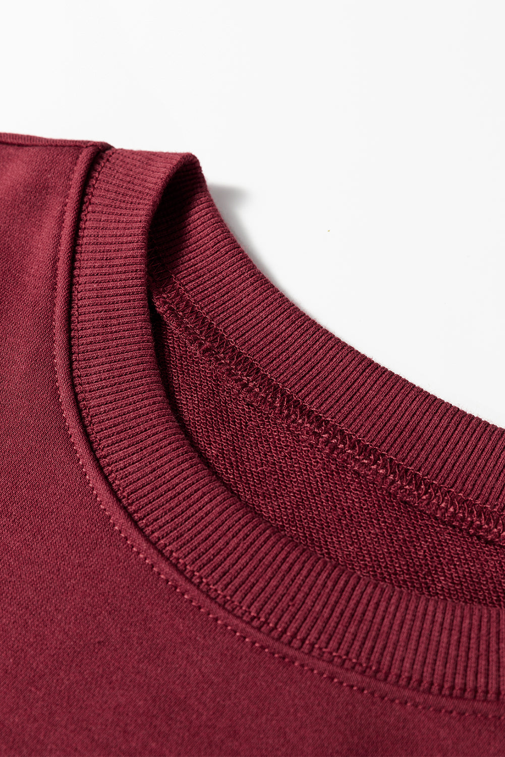 White Preppy Striped Sleeve Loose Sweatshirt Sweatshirts & Hoodies 50b7657dde74c0be