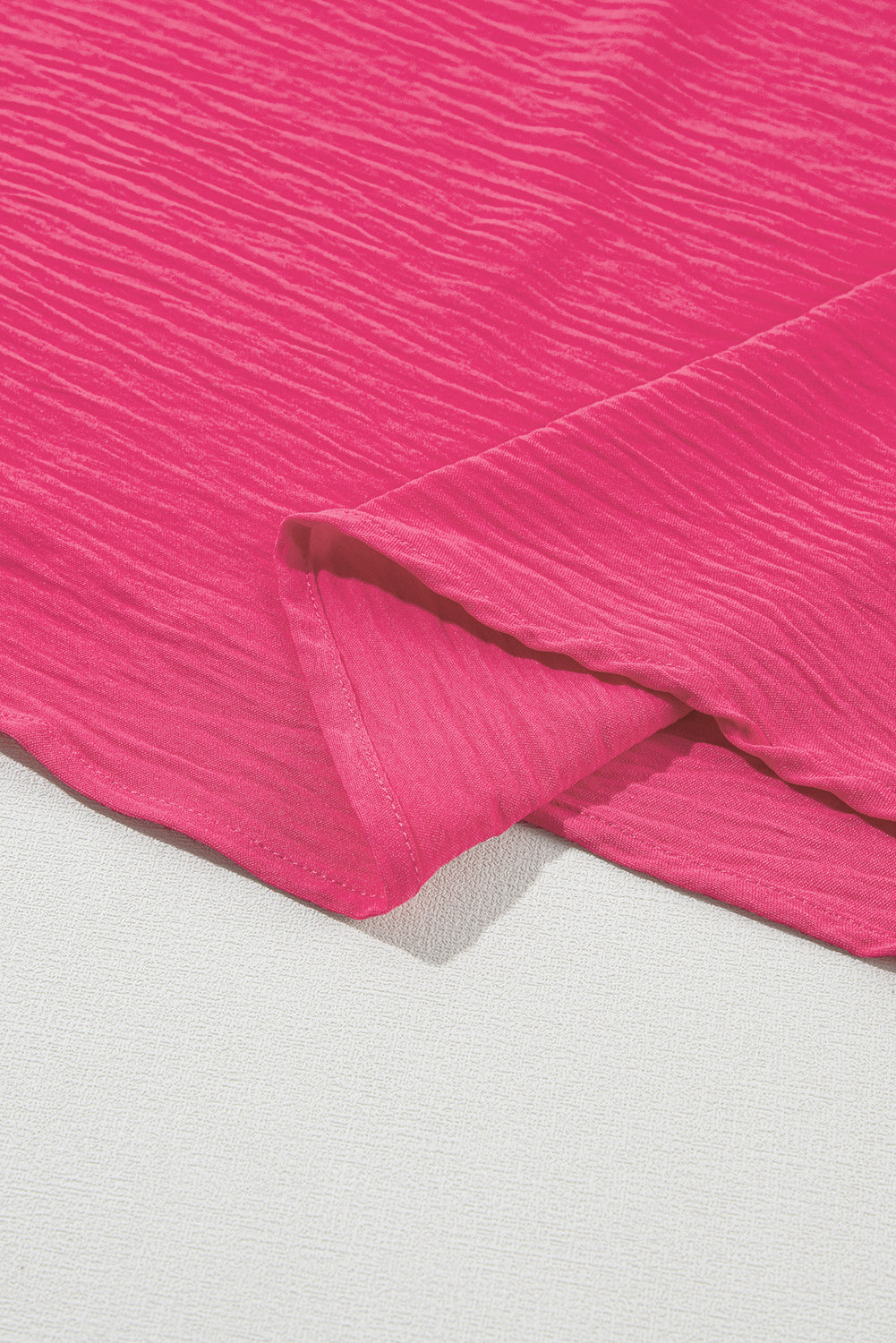 Bright Pink Ruffled Short Sleeve Plus Size Top Plus Size Tops 5816ddb210dcb315