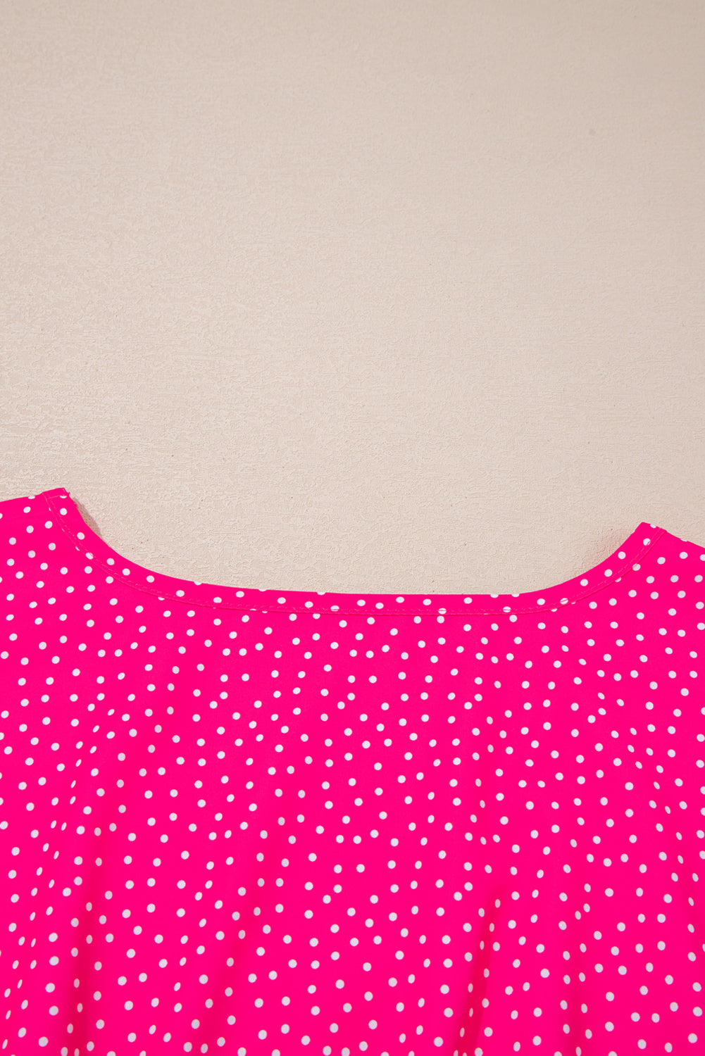 Rose Polka Dot Print Ruffle Smocked High Waist Plus Midi Dress Plus Size Dresses 5f5abc573dc92627