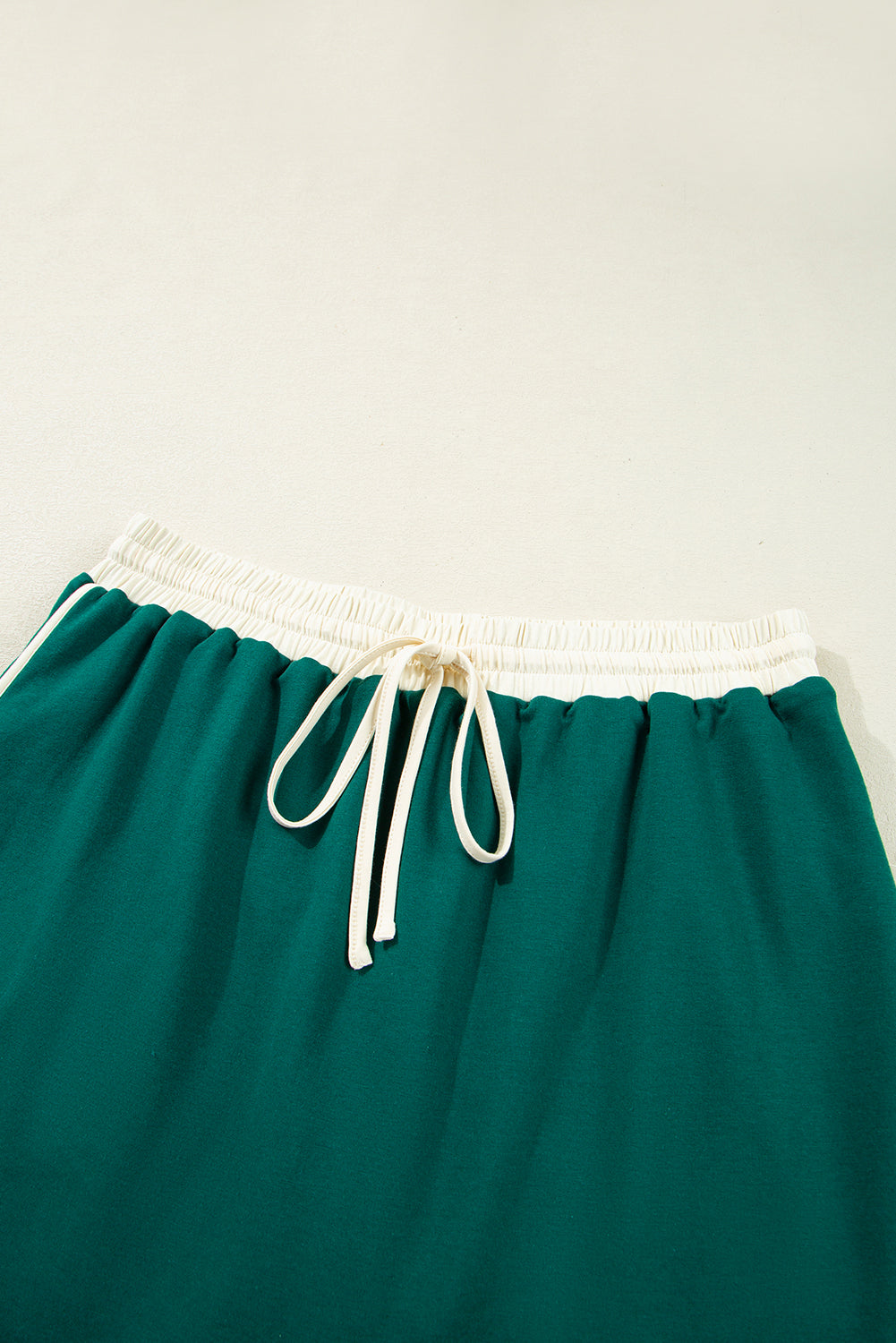 Bonbon Plus Size Contrast Trim T Shirt and Skort Two Piece Set Plus Size Matching Sets 7acaf6956aee89c9