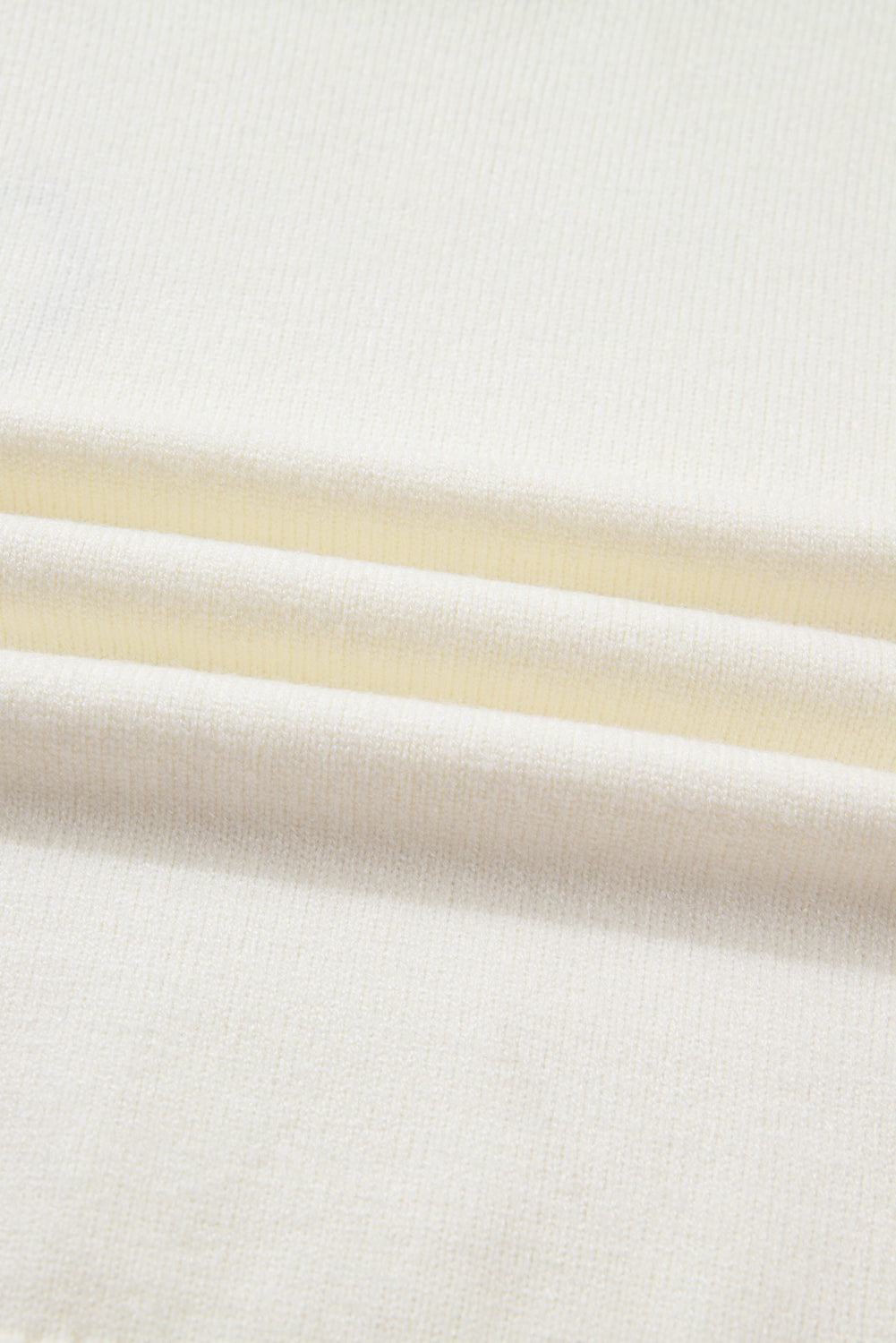 White Plaid Heart Embroidered Cuffed Drop Shoulder Crew Neck Sweater Sweaters 7ae33fd121cdbe94