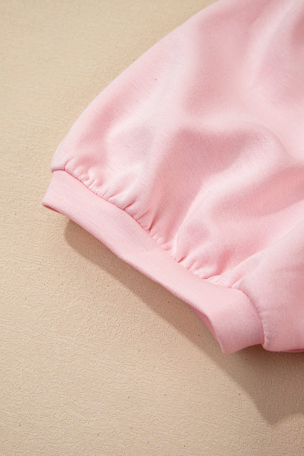 Beau Blue Puff Sleeve Pearl Embellished Scallop Hem 2-Piece Shorts Set Two Piece Shorts Sets 84cae99f54b4c597