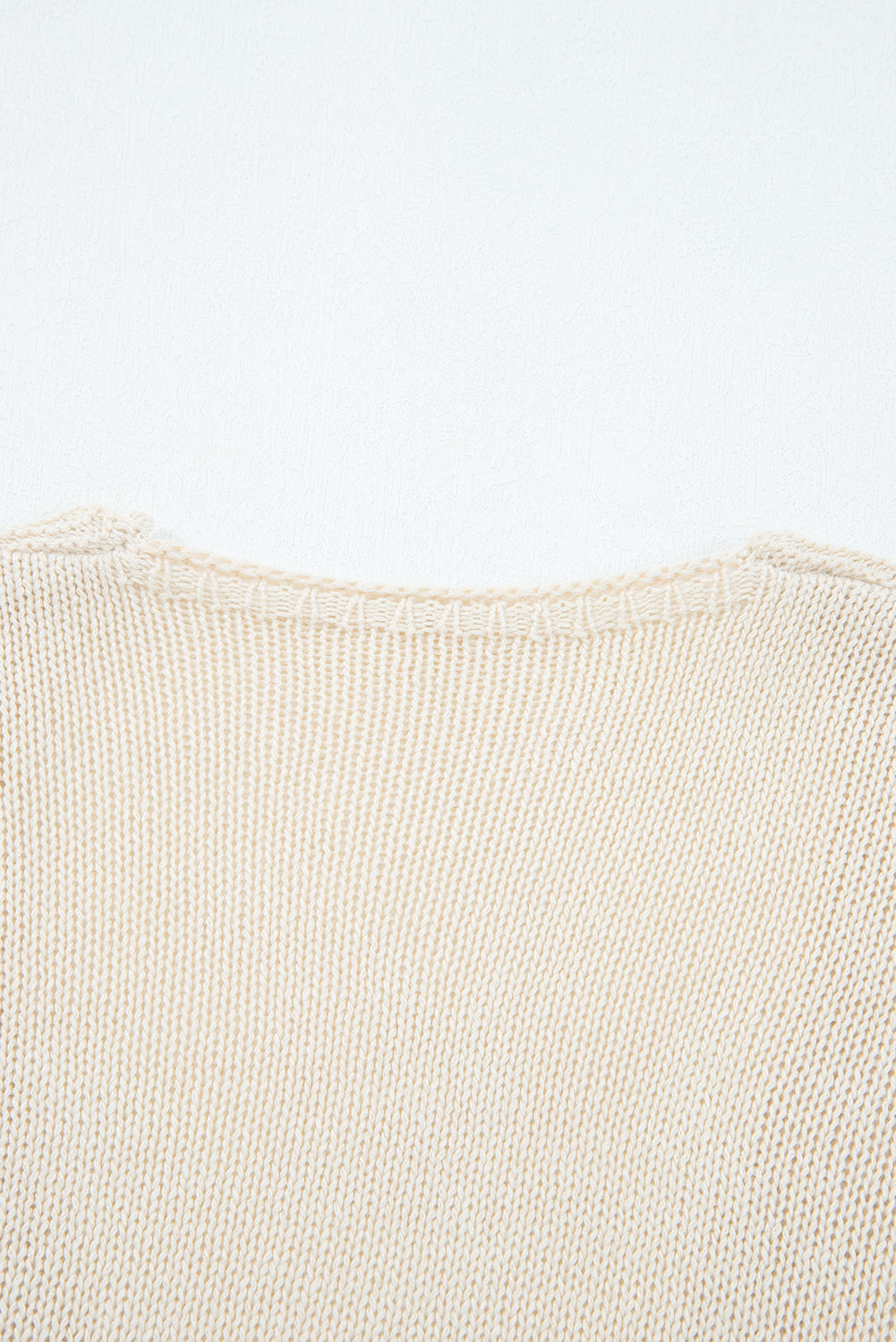 Smoke Gray Solid Color Hollow Knit Cardigan Cardigans a1f18815b838104d