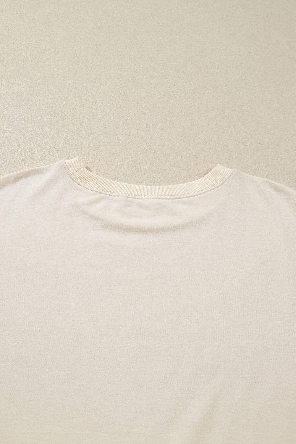 Beige Plus Size Plaid Patchwork Sleeve Pullover Top Plus Size Tops add436230c467454