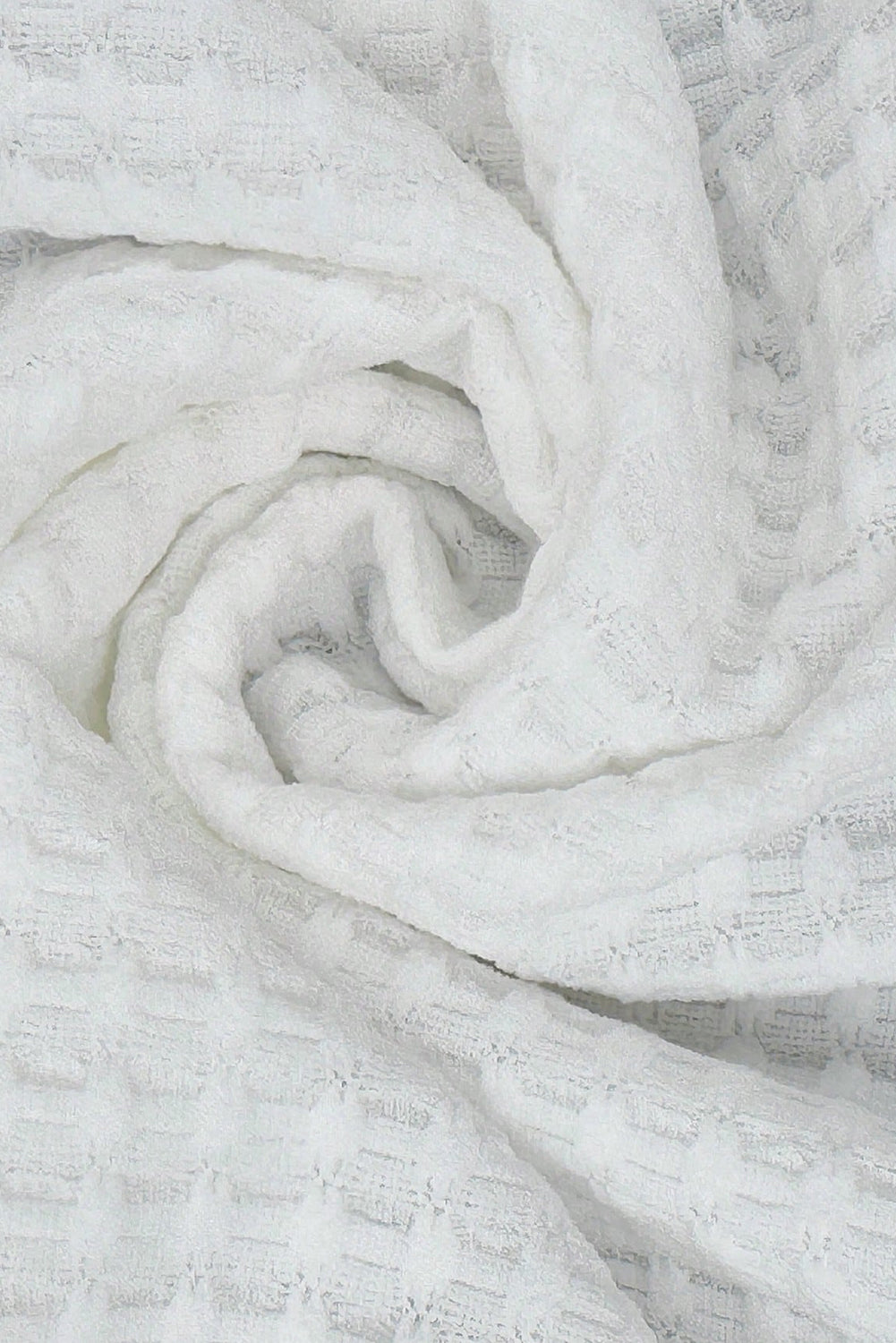 White Textured Knit Preppy Striped Trim V Neck Pullover Waffle Top Long Sleeve Tops ca9b72331752ac29