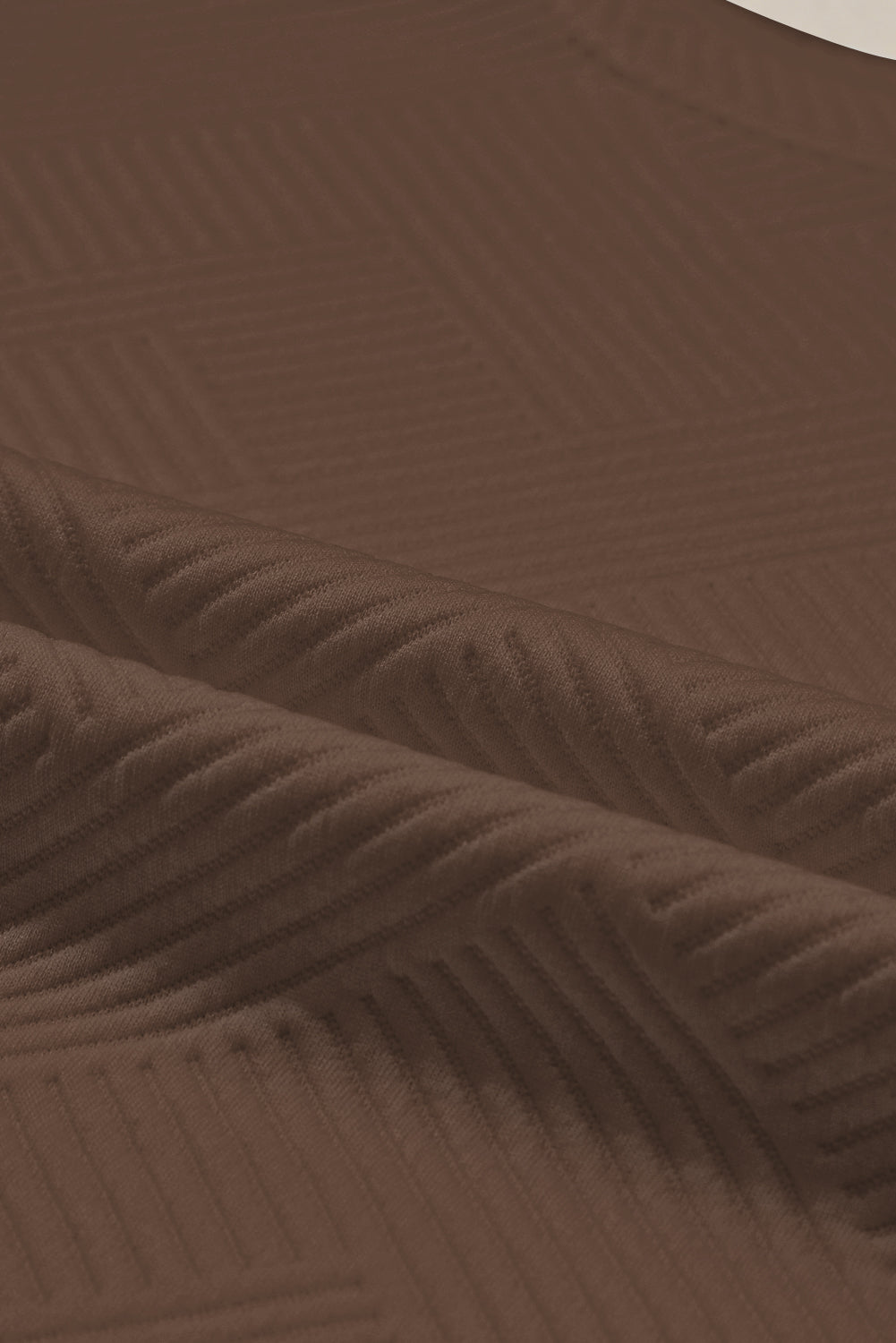 Navy Blue Textured Loose Slouchy Long Sleeve Top and Pants Set Two Piece Pants Sets cb702c137971a5d4