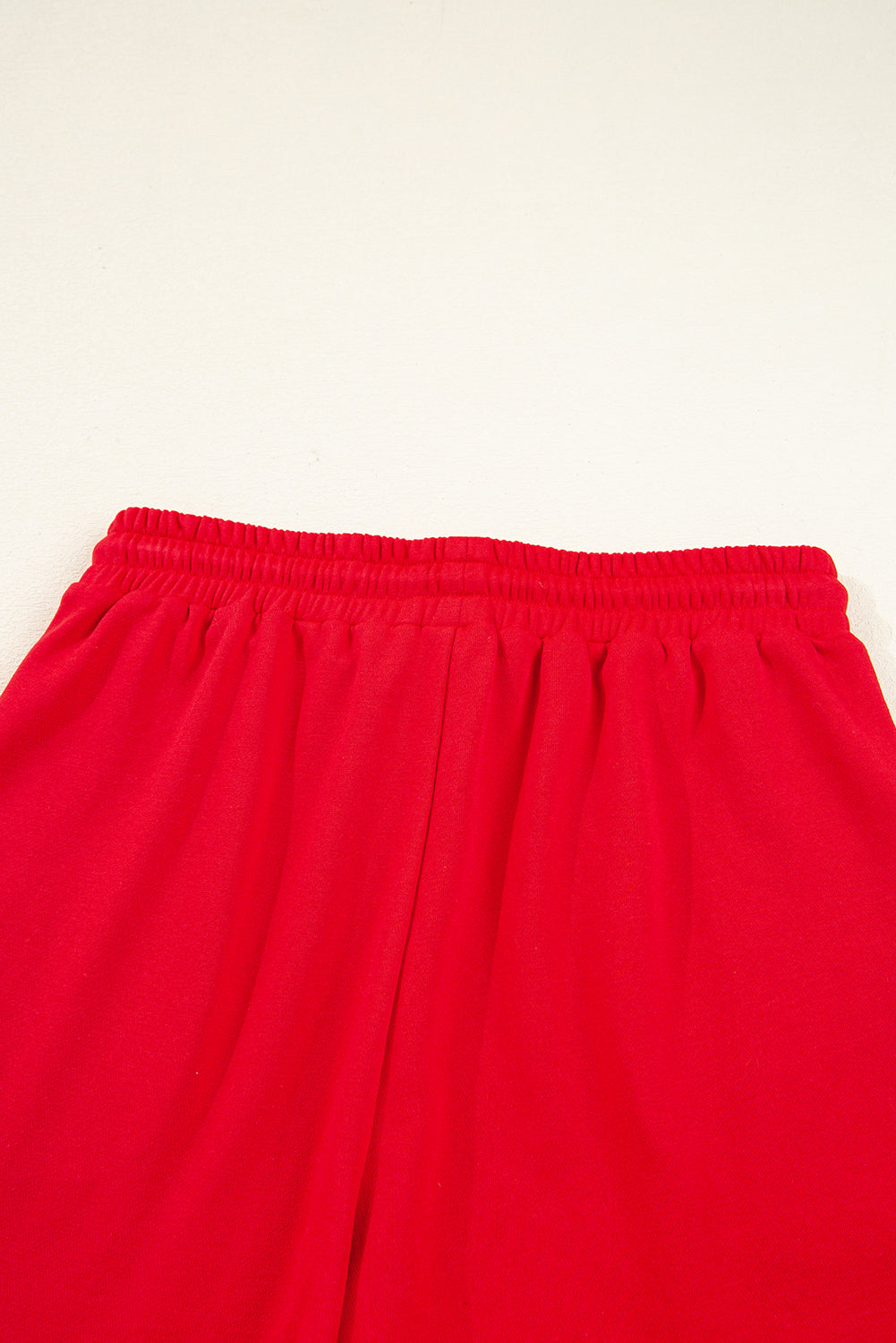 Navy Blue Varsity Striped Sleeve Drop Shoulder Sweatshirt and Shorts Set Two Piece Shorts Sets e658354cab0616bd