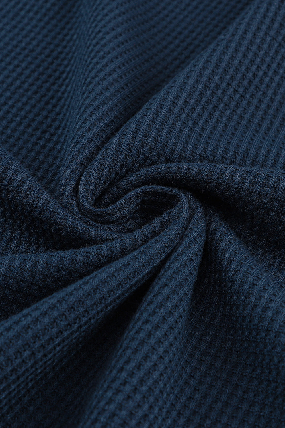 Brown Textured Crewneck Long Sleeve Top Long Sleeve Tops ed1d822ac5fdac25