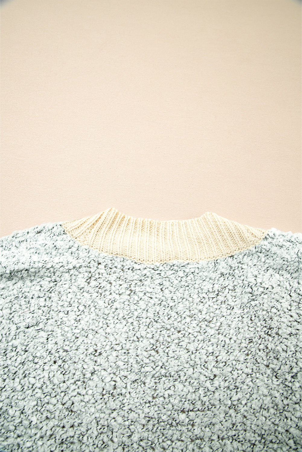 High-rise Patchwork Side Pockets Open Front Cardigan Cardigans f700774c2e491be9