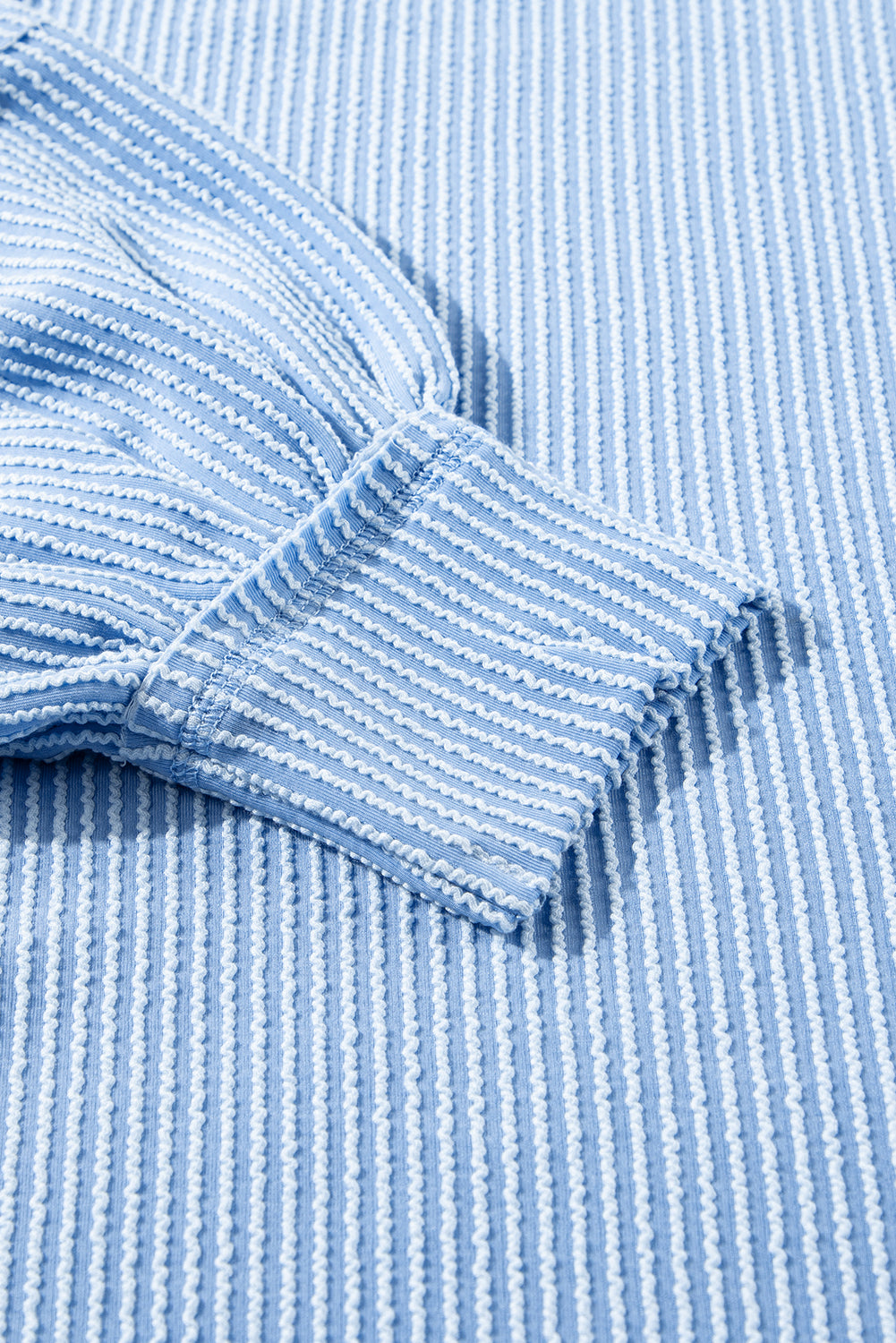 Jet Stream Corded Lantern Sleeve Pullover and Ruffle Mini Skirt Set Two Piece Skirt Sets fa519253b2b50d61