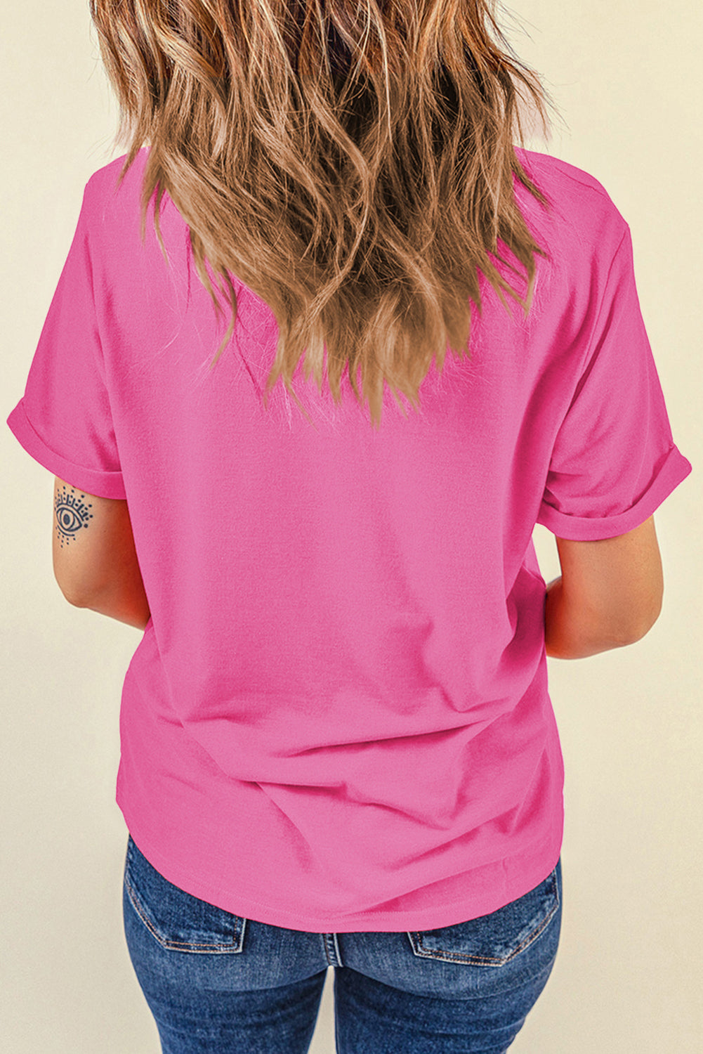 Sachet Pink Ghost Heat Transfer Printing Halloween T Shirt Graphic Tees fab65618402f6c73