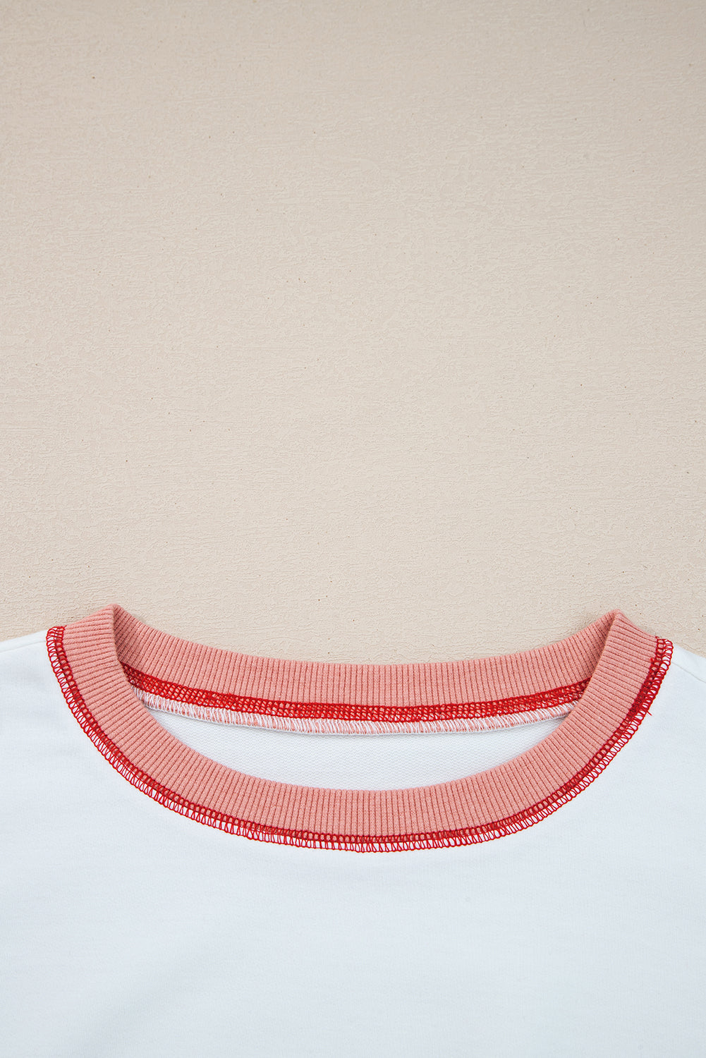 Brown Striped Colorblock Patchwork Oversized Sweatshirt Sweatshirts & Hoodies ff1c9e2c6556c5c4