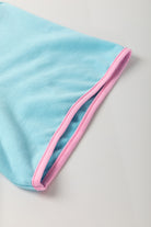 Bonbon Plus Size Contrast Trim T Shirt and Skort Two Piece Set Plus Size Matching Sets 04dd401306bf3ba1