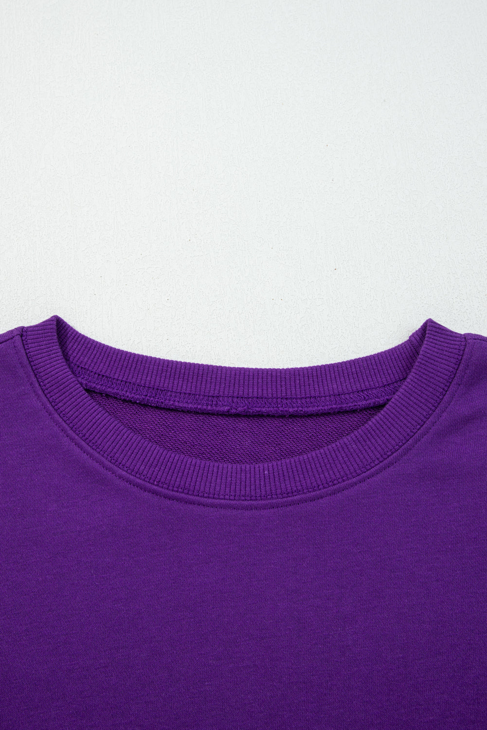 Sky Blue Varsity Stripe Detail Drop Shoulder Pullover Mini Skort Set Two Piece Shorts Sets 04f40fe9103cf432