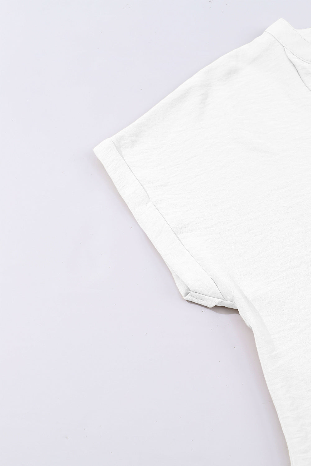 Black Notched Neck Batwing Sleeve Blouse Blouses 0738e5814e25a56e