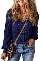 Rose Lightweight Buttoned Front Crochet Cardigan Cardigans 114cd8a8d1679c69