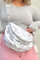 Coffee Leopard Print Double Zipper Crossbody Bag Crossbody Bags 11f81563b2b1b53c