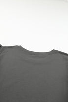 Gray Plus Size Flutter Sleeve Top Plus Size Tops 1f9becb8ed361425