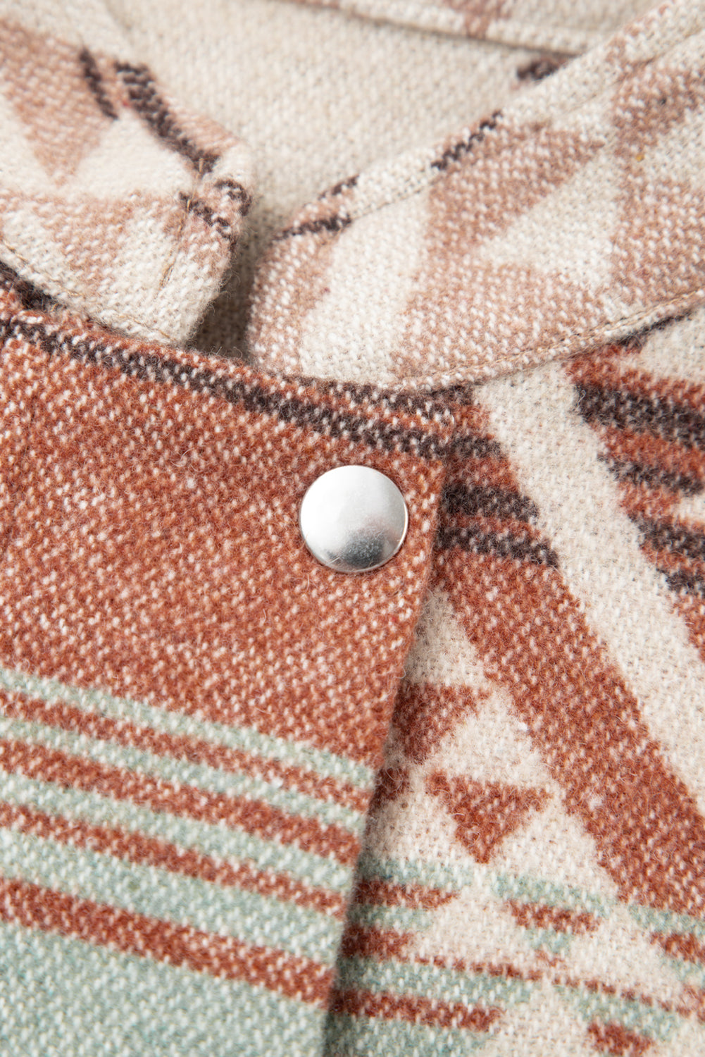 Light French Beige Geometric Quilted Patchwork Vintage Jacket Jackets 206b8ce921c9d03d