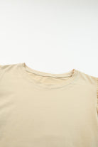 Gray Plus Size Flutter Sleeve Top Plus Size Tops 21443a8fbd6d8f25