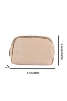 Parchment Checkered Zipped Buckle Strap Leather Crossbody Bag Crossbody Bags 2648f084f08f6fc1