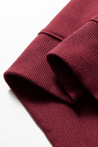 White Preppy Striped Sleeve Loose Sweatshirt Sweatshirts & Hoodies 2bd2b637152c8329