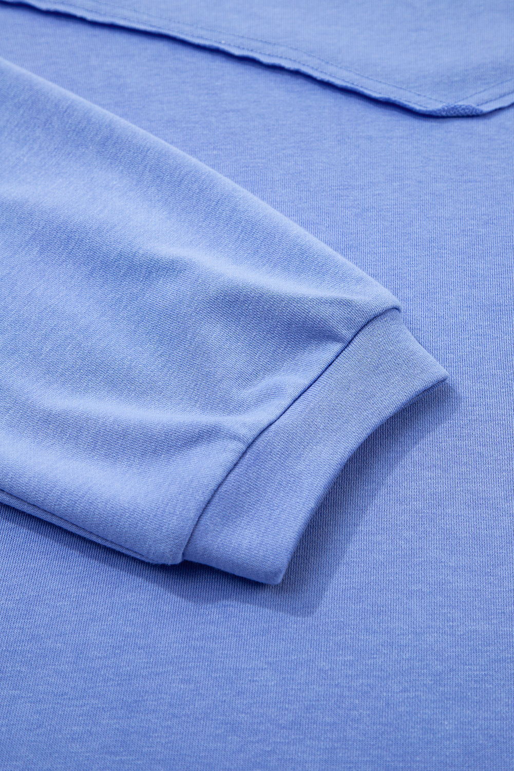 Blue Exposed Seam Floral Mixed Patchwork Plus Size Top Plus Size Tops 2d0a26fda206769c