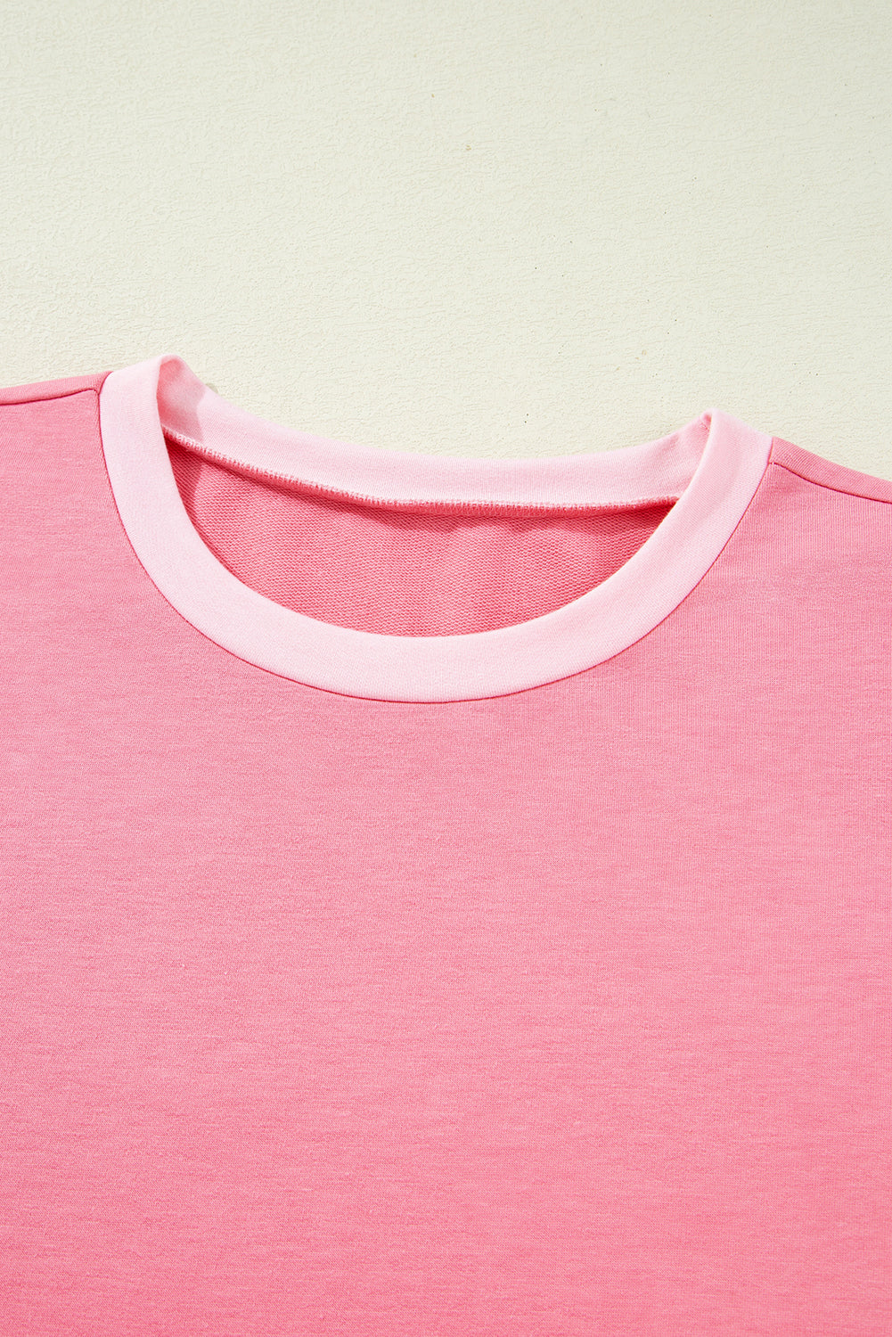 Peach Blossom Color Block Patchwork Plus Size Top Plus Size Tops 31d702bb05a2880c