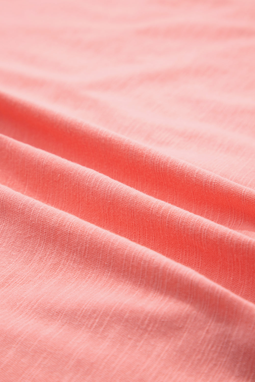 Light Blue Flower Patched Exposed Seam 3/4 Sleeve top Long Sleeve Tops 34bc10c8b1979159