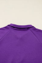 Wisteria Collar Half Zip Pullover Mini Skirt Plus Size 2pcs Set Plus Size Matching Sets 3ca47f06228ff7e5