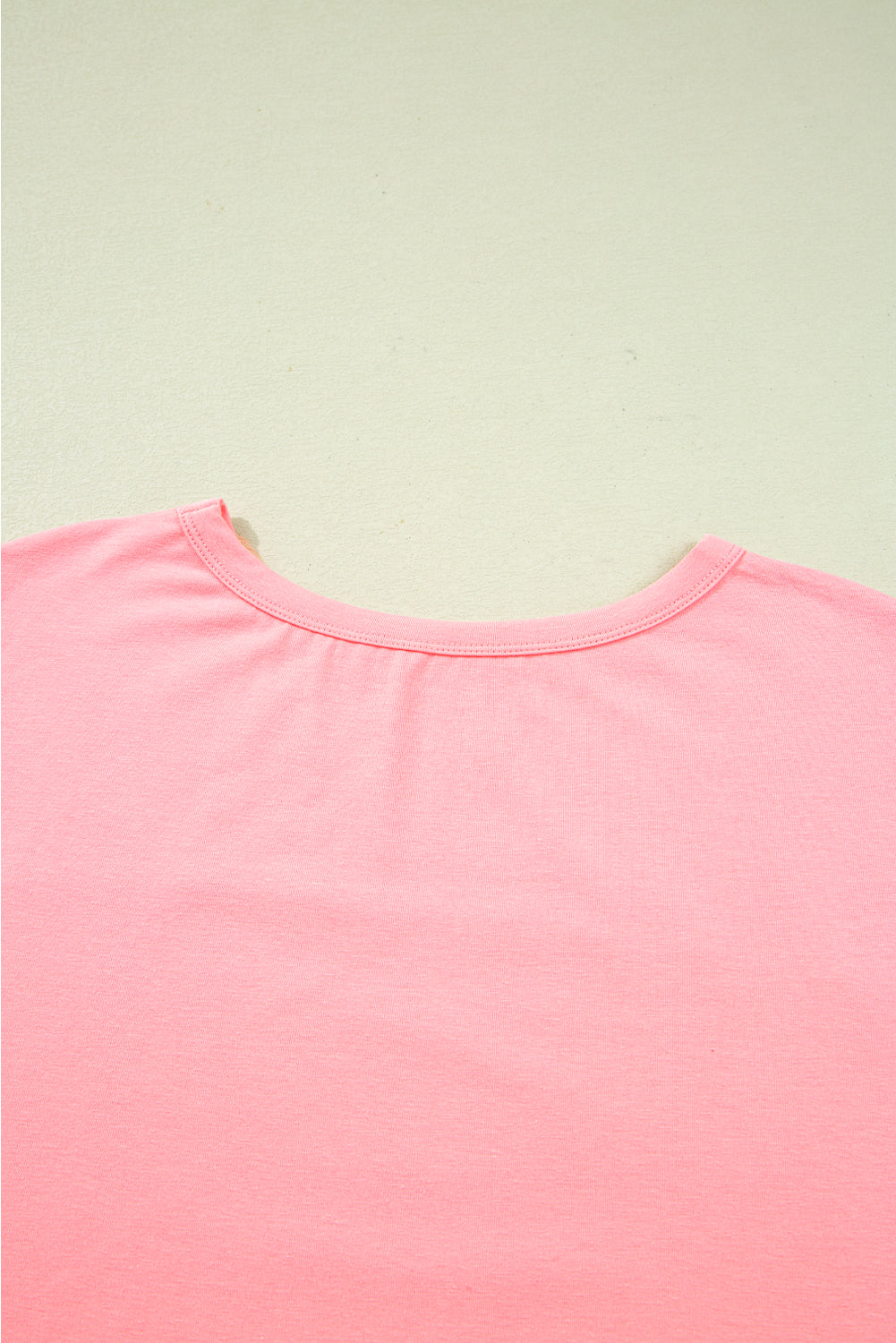 Gossamer Pink Floral Color Block Patchwork Long Sleeve Top Long Sleeve Tops 3db14be235f0e668