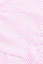 Black Striped Casual Shirred Cuffs Shirt Long Sleeve Tops 42b8bcc6e5648d99