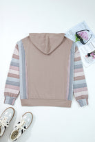 Dune Colorblock Patchwork Baggy Hoodie Sweatshirts & Hoodies 45fb17875c494e39