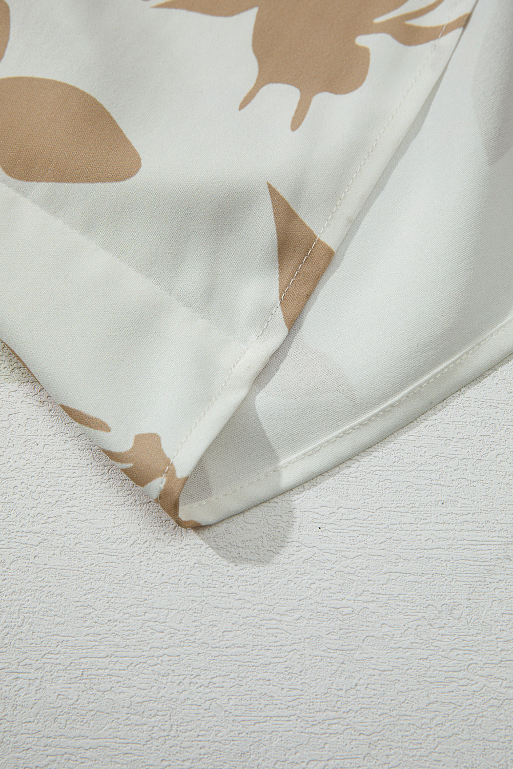 Khaki Abstract Print Ruffle Sleeve Tiered A-line Plus Size Long Dress Plus Size Dresses 4678914d824e3e2a