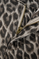 Yellow Leopard Straight Loose Leg Jeans Jeans 48b9758094e79e21