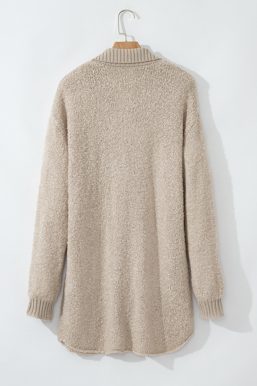 Jet Stream Collared Drop Shoulder Button Up Cardigan with Pocket Cardigans 4cc81bcab444eab0