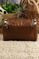 Checkered Zipper Large Cosmetic Bag with Handle Bags 4e3d8bf14dc21893