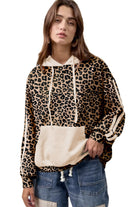 Smoke Gray Waffle Pocket Leopard Hoodie Sweatshirts & Hoodies 4eb5a0ff68b518dc