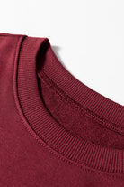 White Preppy Striped Sleeve Loose Sweatshirt Sweatshirts & Hoodies 50b7657dde74c0be