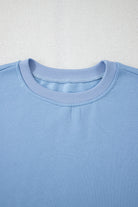 Myosotis Sweet Bowknot Round Neck Sweatshirt Sweatshirts & Hoodies 51060ae704b5de62