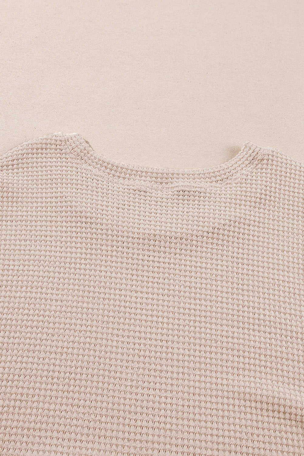 Beige Faux Two Piece Knit Patchwork Floral Plus Size Top Plus Size Tops 5ffc8150bc7ea0f0