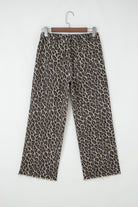 Yellow Leopard Straight Loose Leg Jeans Jeans 6ad078949f3844c4