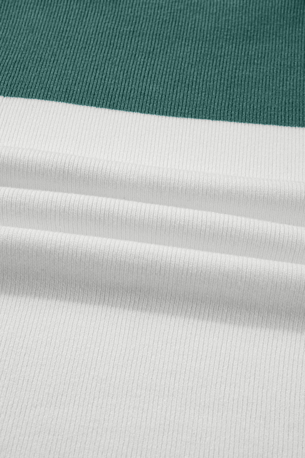 Khaki Colorblock Ribbed Knit Baggy Sweater Sweaters 76a0ab8a1fc6d733