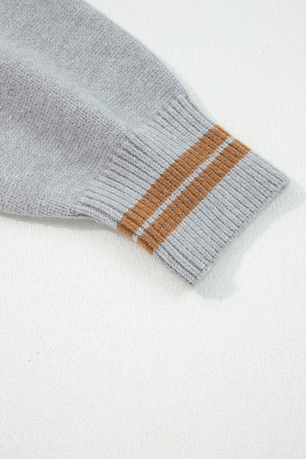 White Letter Embroidered Graphic Sweater Sweaters 81657f741ae1d197